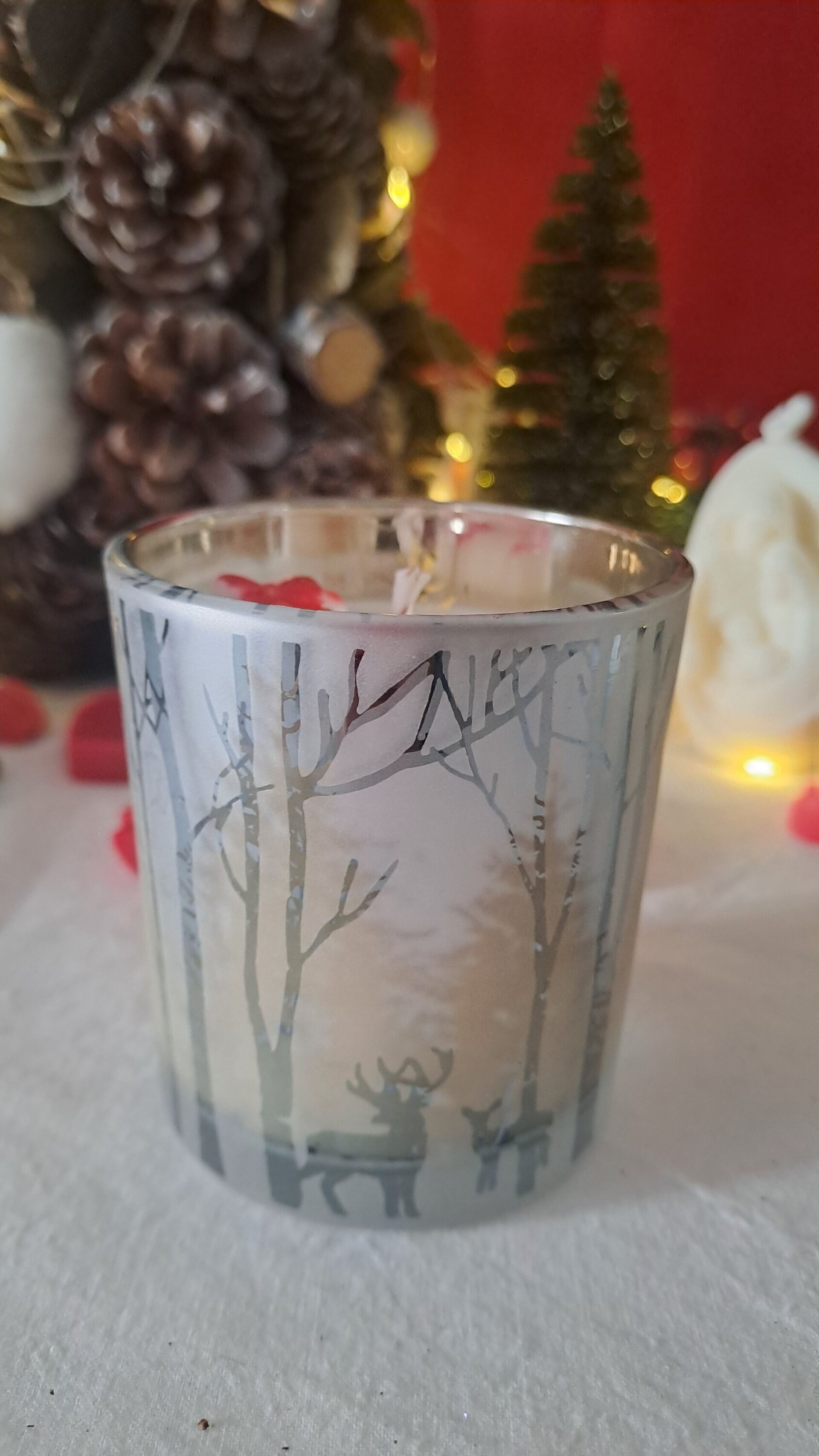 Vela Navidad-pino - 2