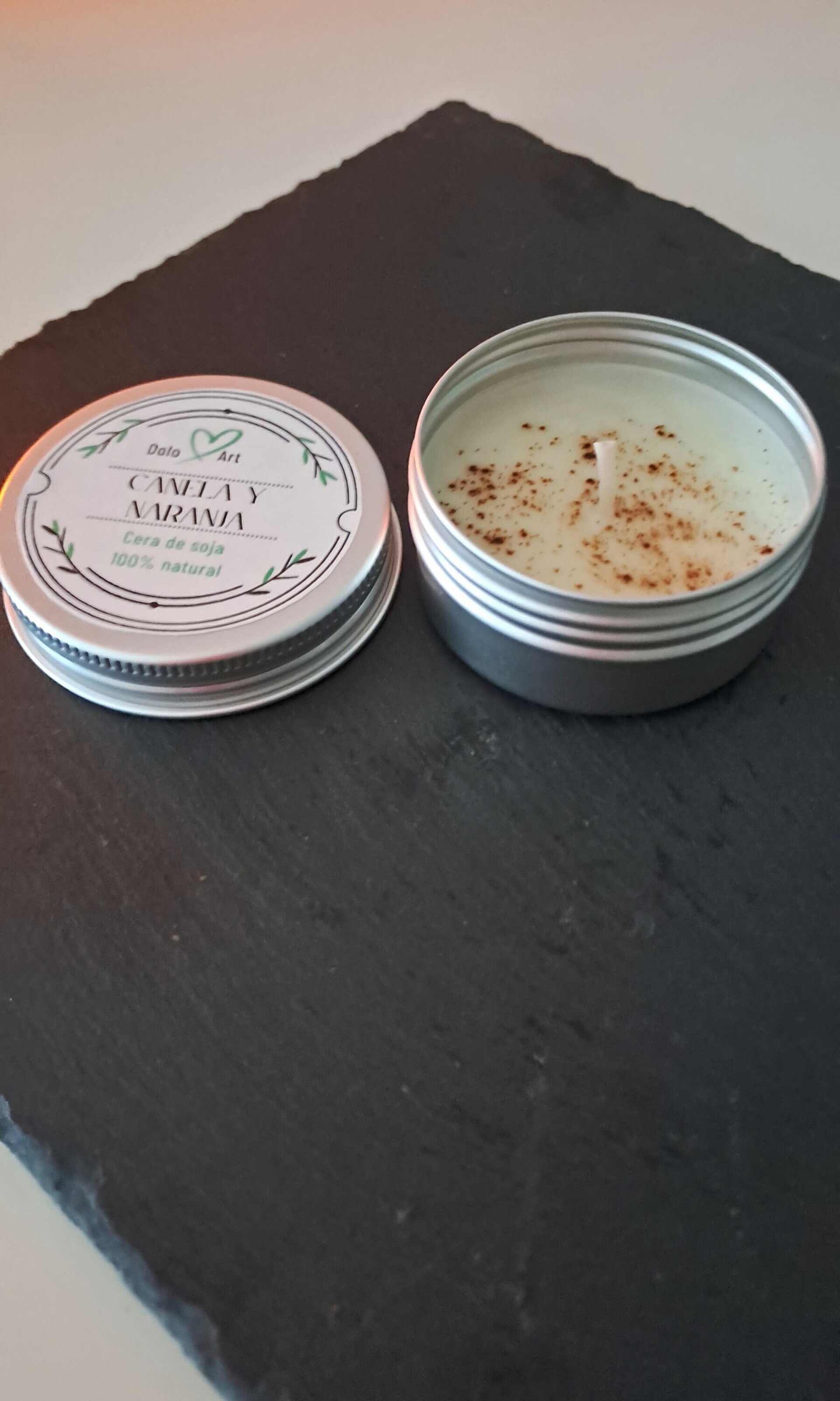 Vela aromática - Canela y naranja - 3