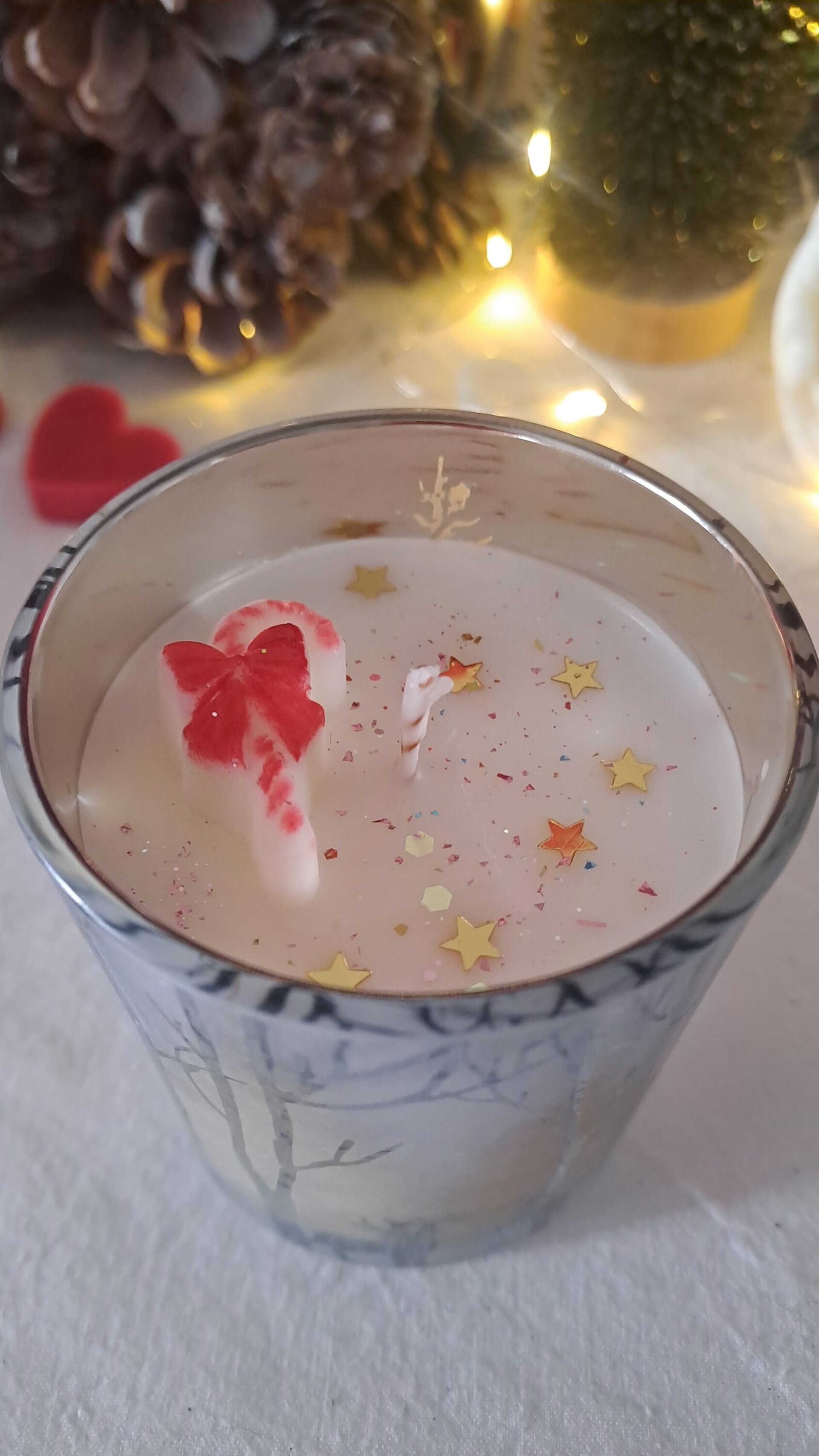 Vela Navidad-pino - 1