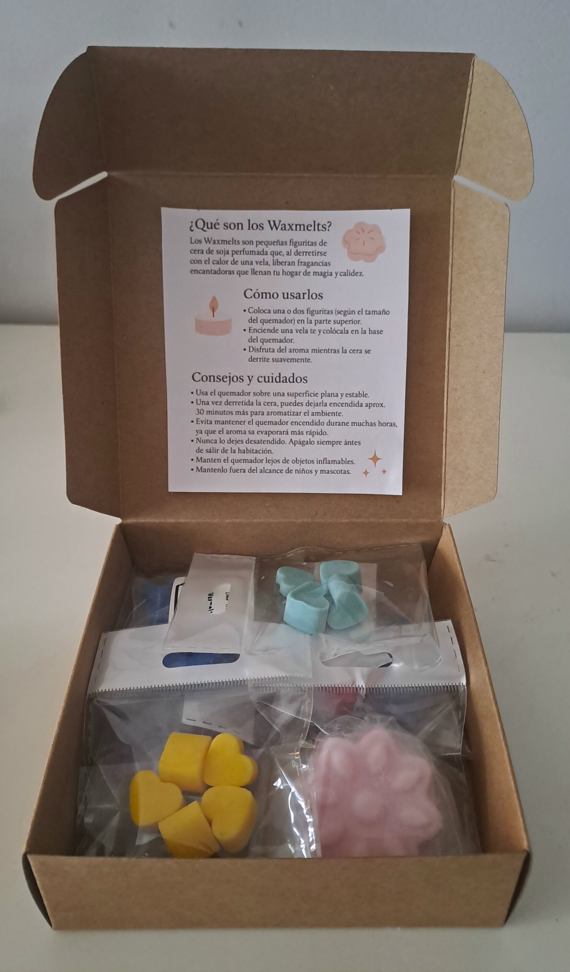 Viaje Sensorial - Caja waxmelts - 6 aromas - 2