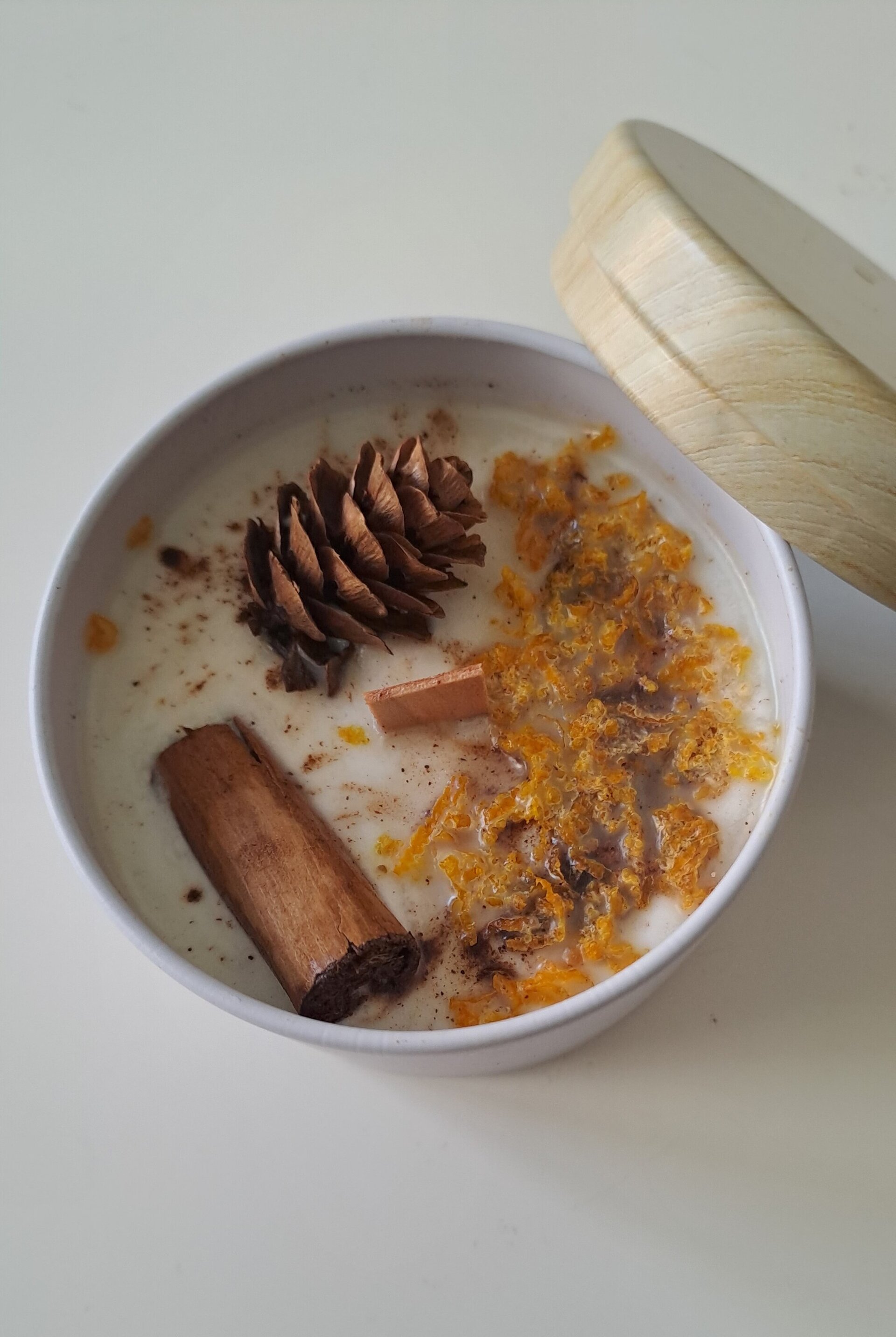Vela aromática - Canela y naranja - 4