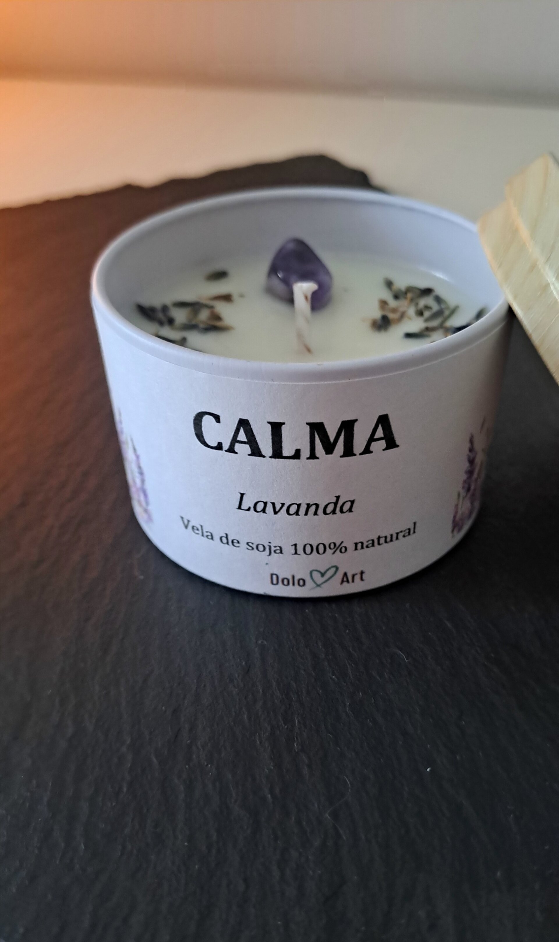 Vela Lavanda - CALMA - 1