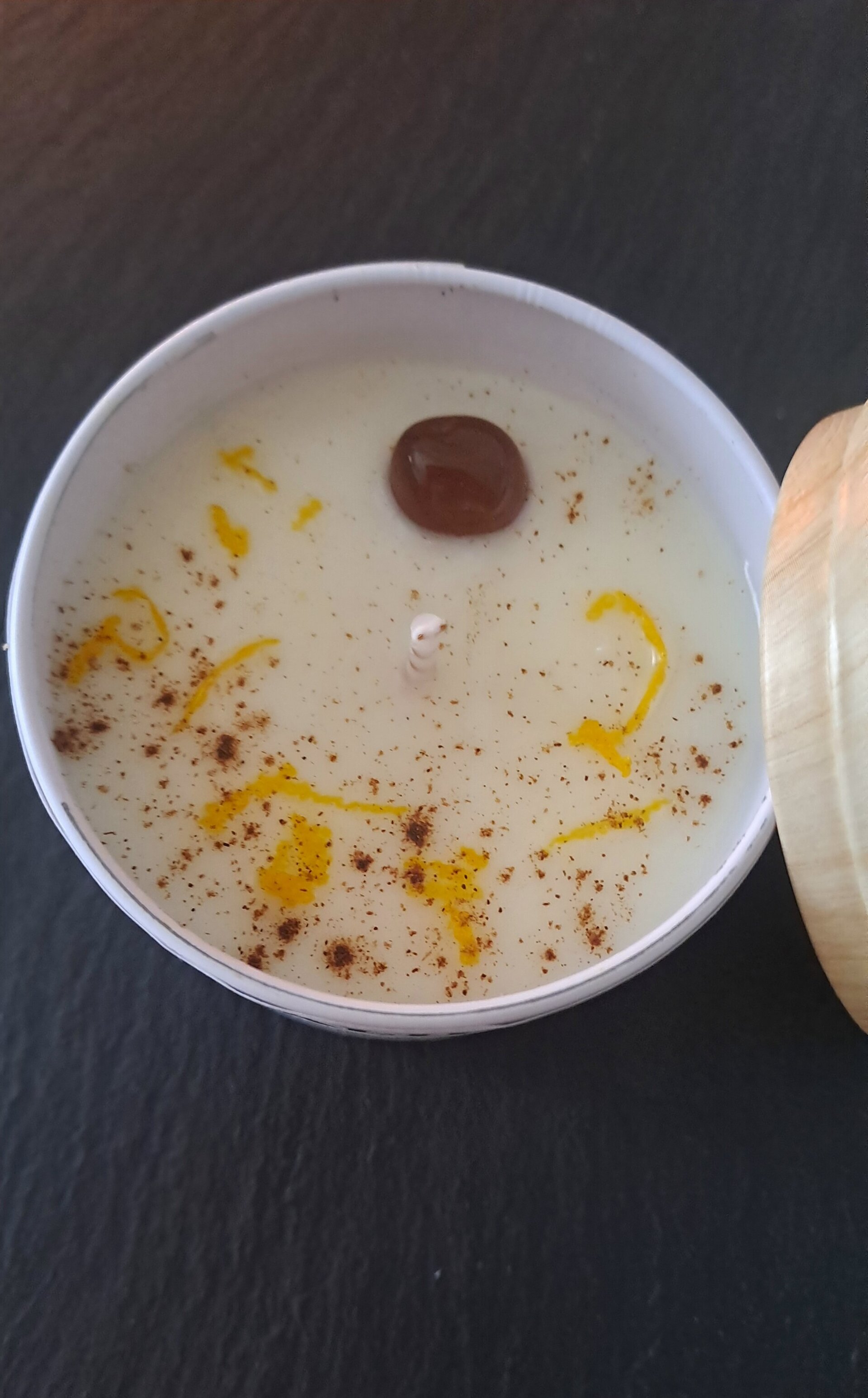 Vela Canela y naranja - VITALIDAD - 2