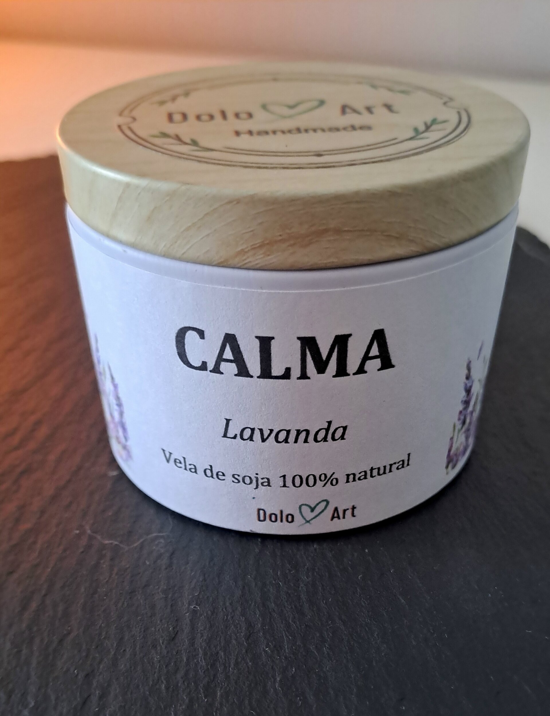 Vela Lavanda - CALMA - 3