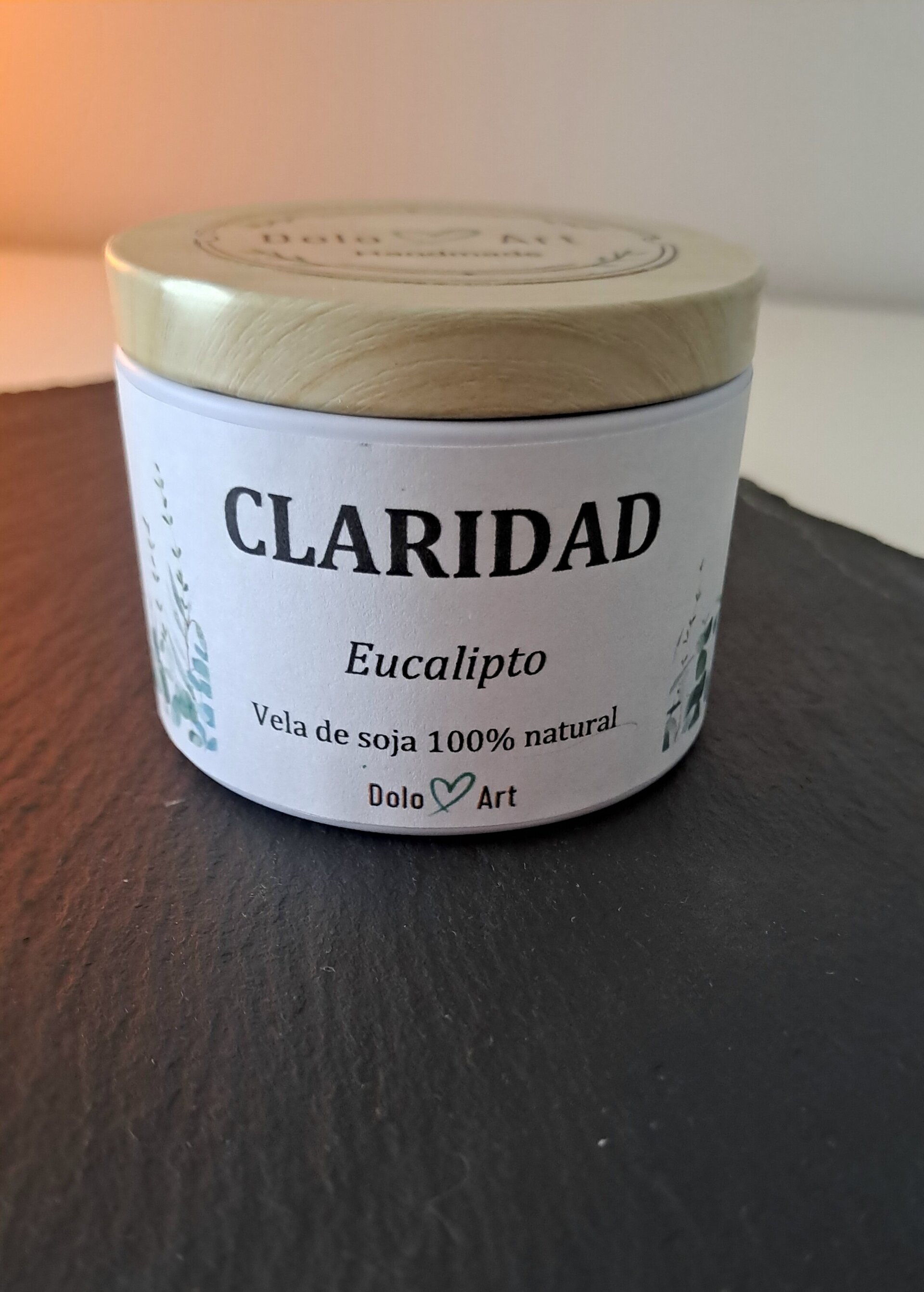 Vela Eucalipto - CLARIDAD - 3