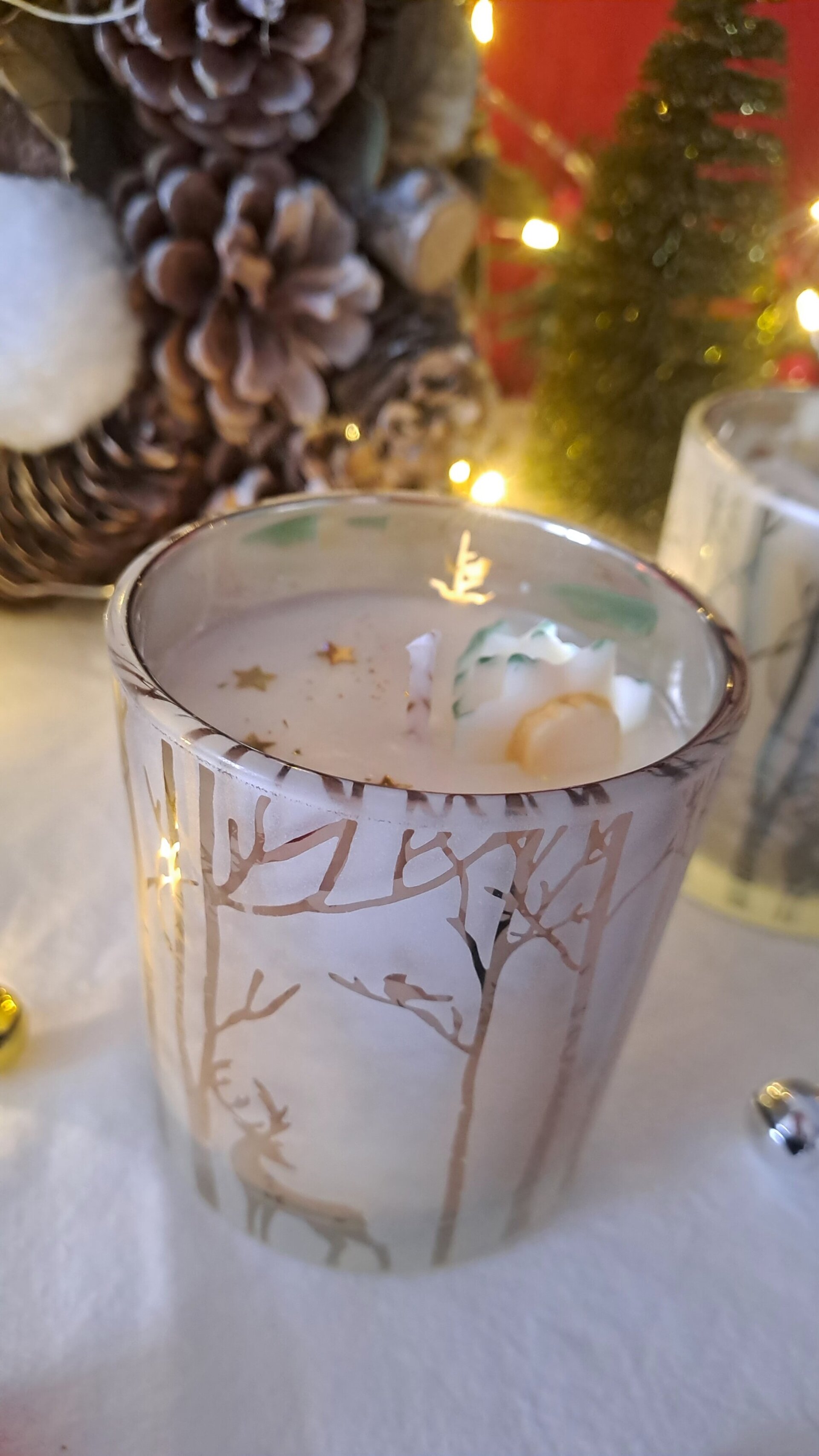 Vela aromática - Canela y naranja NAVIDAD - 1