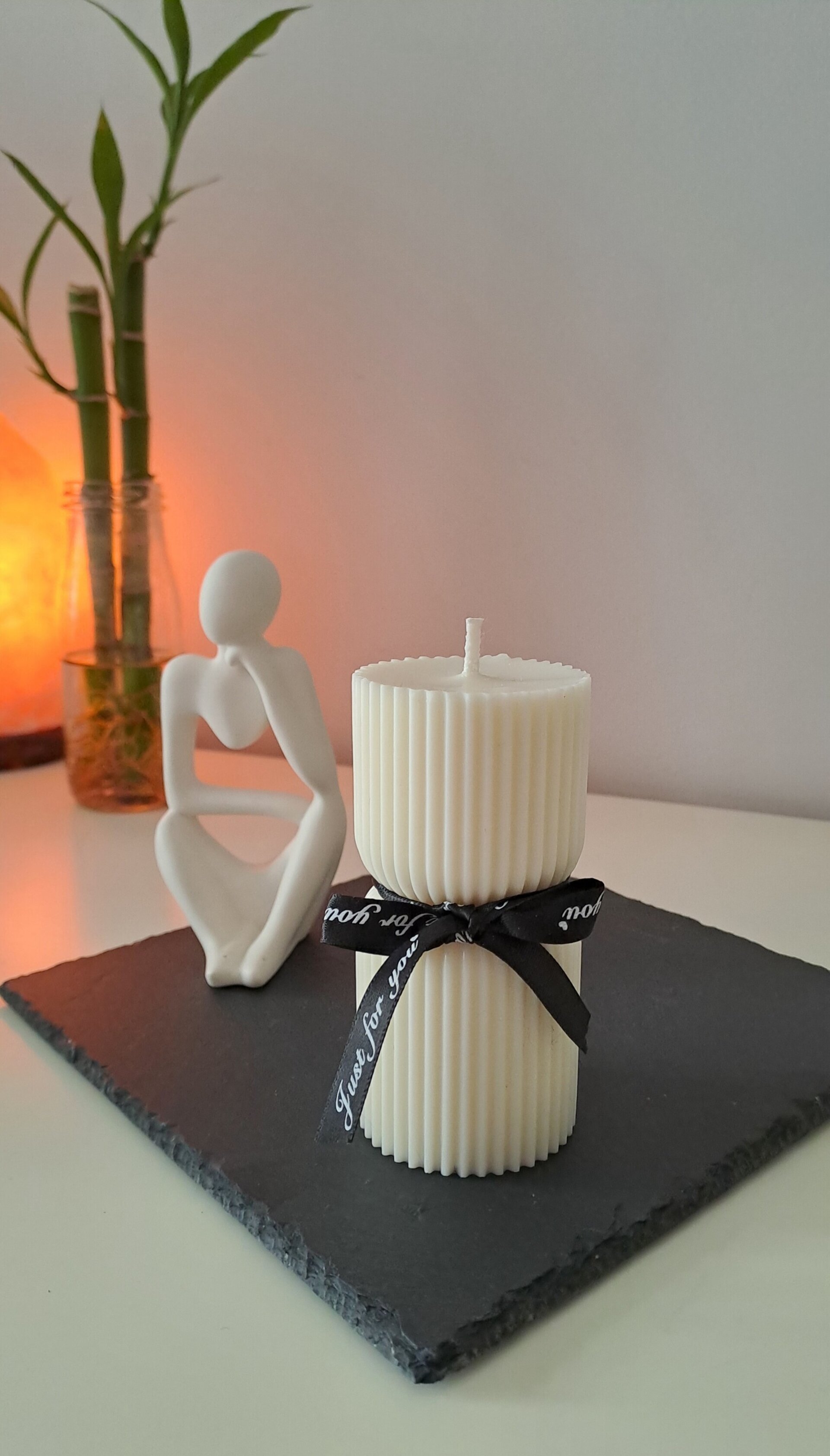 Velas Cilíndricas Rayas - 4