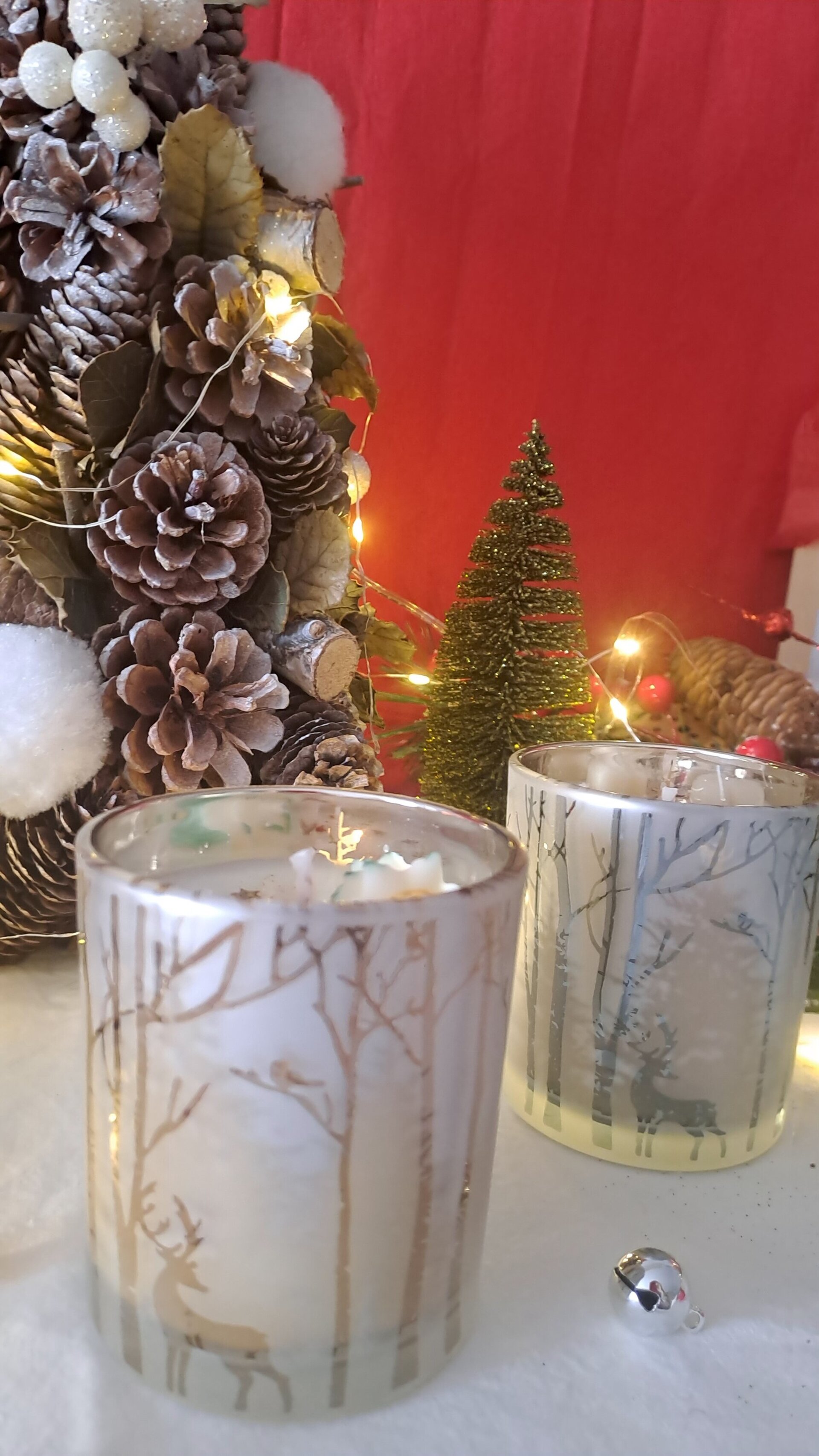 Vela Navidad-pino - 3