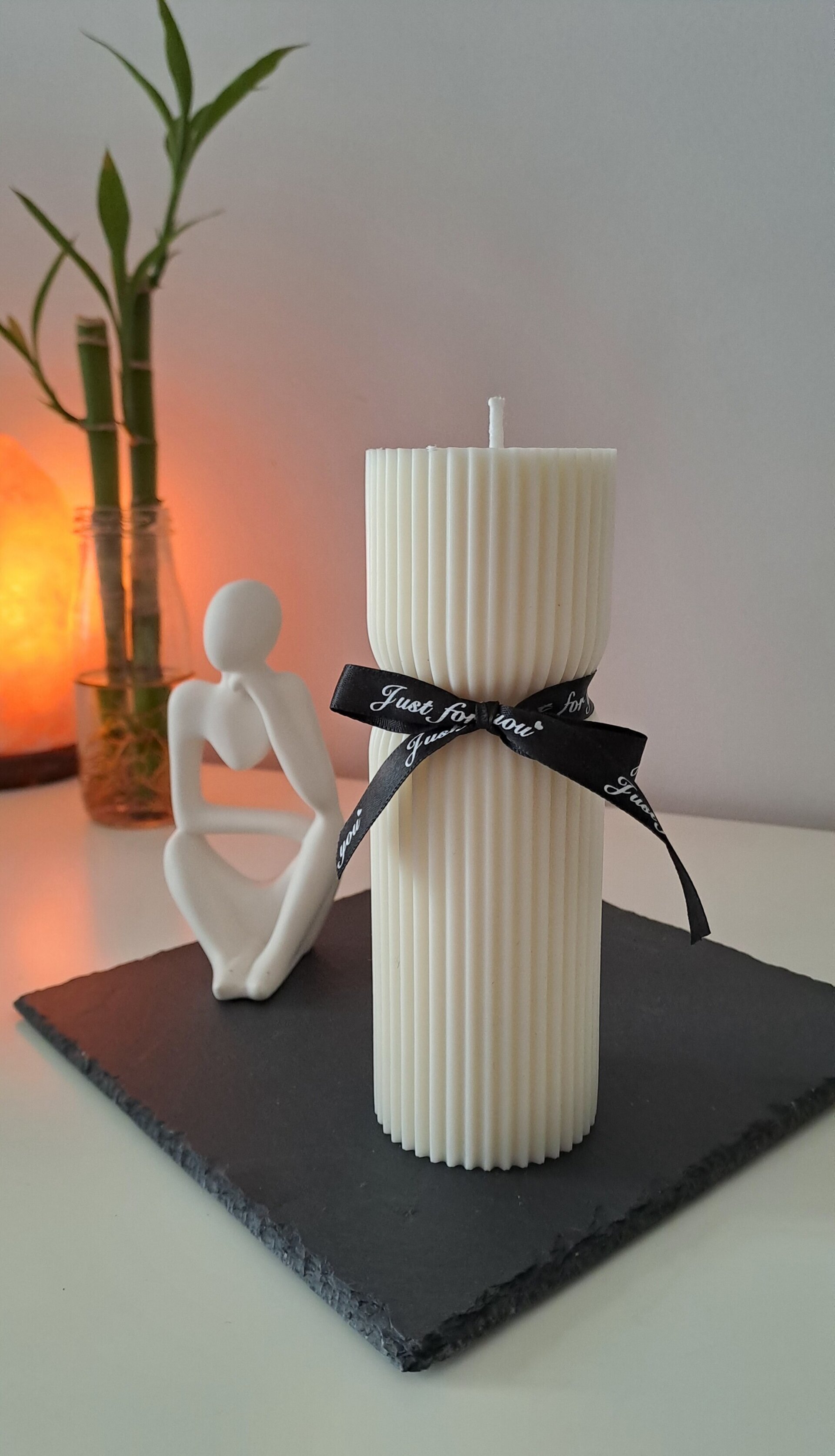 Velas Cilíndricas Rayas - 3